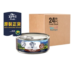 ZIWI PEAK MOIST WET BEEF RECIPE 85G (1 X 24)